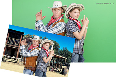 Chroma-key fotopakalpojumi